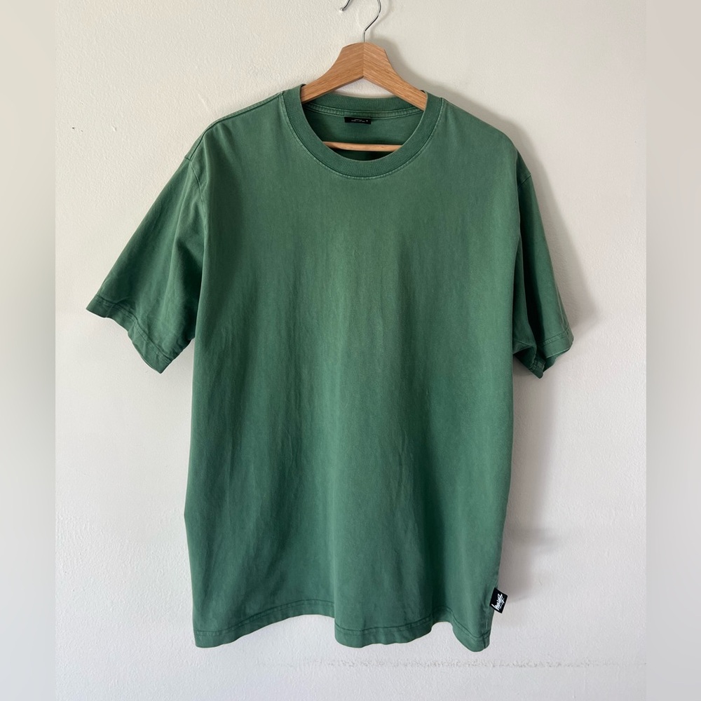 Stussy Green Short Sleeve Tee